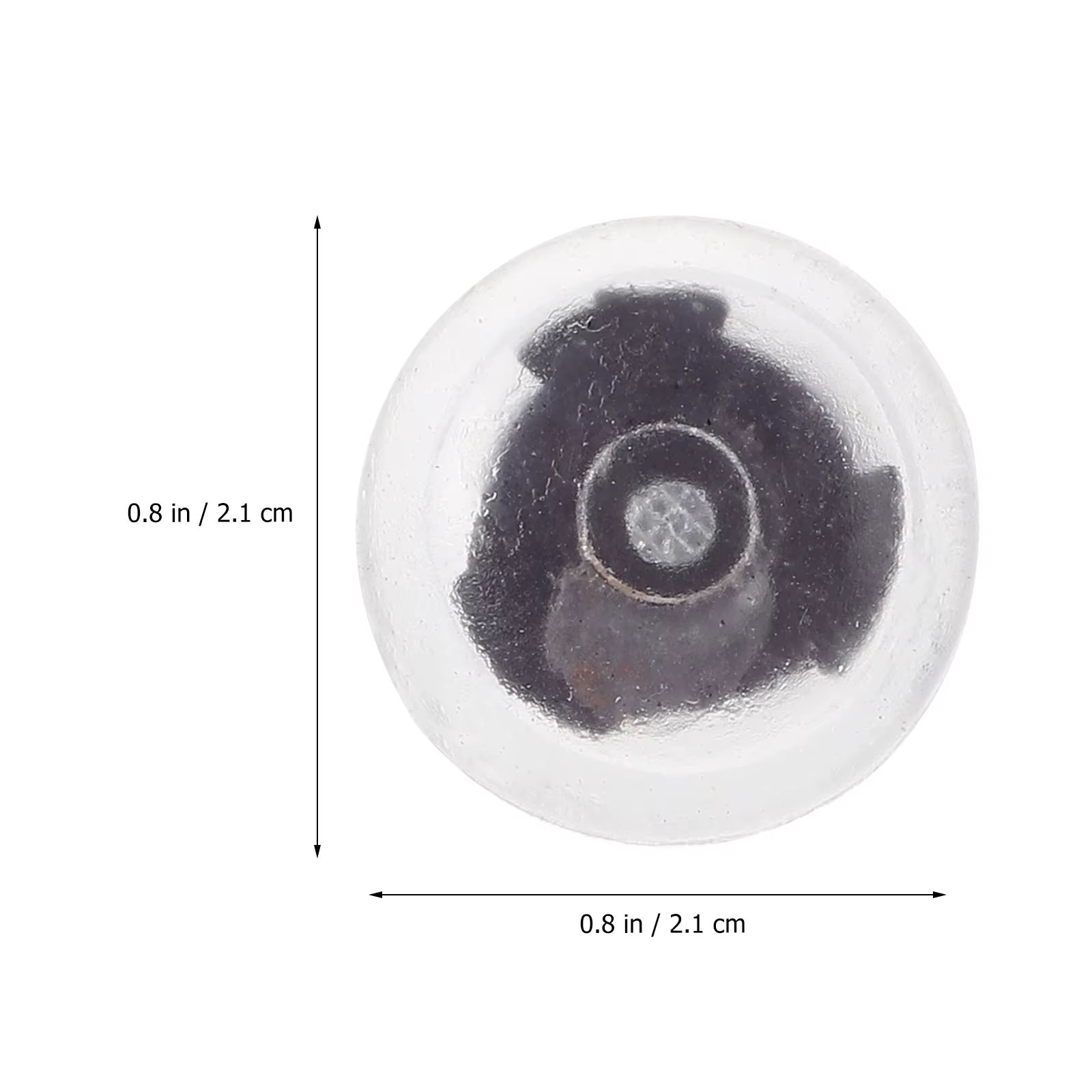 20pcs Furniture Sliders Silicone Table Chair Tack Round Nail On Sliding Feet Table Leg Pad Floor Protector Mute Chair Feet Cover